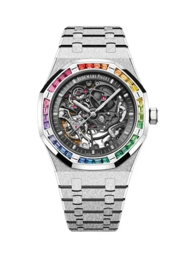 Audemars Piguet Royal Oak 15412BC.YG.1224BC.03 Frosted Gold Grey Dial