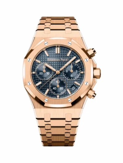 Audemars Piguet Royal Oak 26240OR.OO.1320OR.05 Selfwinding Chronograph Blue Dial 41mm Mens Watch