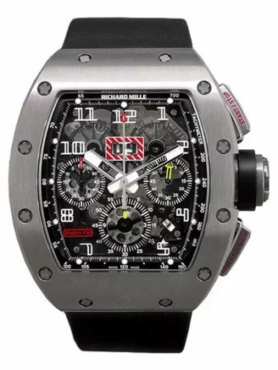Richard Mille RM011 AM TI Felipe Massa Flyback Chronograph Limited Edition 50Mm