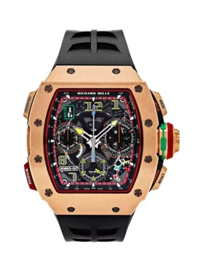Richard Mille RM 65-01 RG Split-Seconds Chronograph Automatic Winding 18K Rose Gold