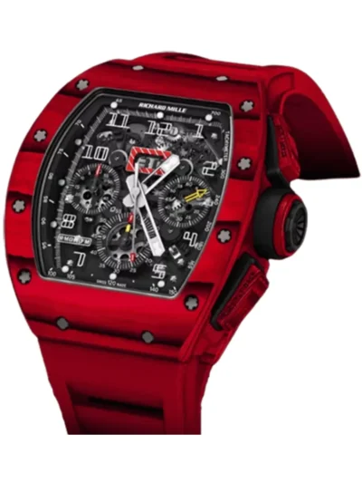 Richard Mille RM011 FQ Felipe Massa Red Tpt Quartz Automatic Flyback Chronograph