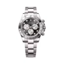 Rolex Cosmograph Daytona 126509-0002 18kt White Gold Black Diamond Dial