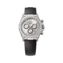 Rolex Cosmograph Daytona 126539TBR-0002 White Gold & Steel Diamond Dial Oysterflex Bracelet Diamond Bezel 40mm Unisex Watch