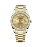 Rolex Day-Date M228348Rbr-0002 Oyster, Yellow Gold And Diamonds