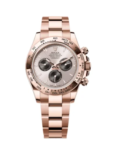 Rolex Cosmograph Daytona 126505-0003 Rose Gold Sundust Dial with Black Sub Dials