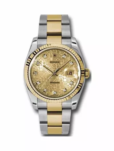 Rolex Datejust 36Mm Stainless Steel Men’S Watch