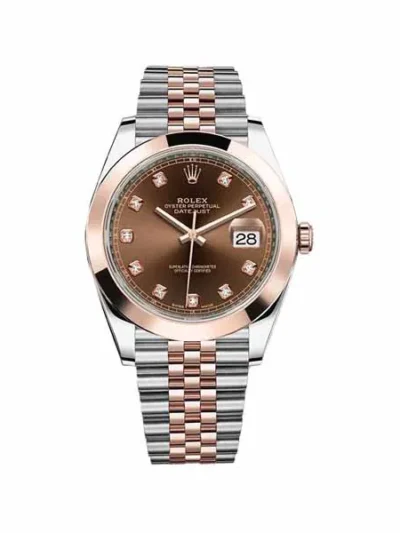 Rolex Datejust 126301 CHODJ Stainless Steel & 18Kt Rose Gold 41Mm Men’S Watch