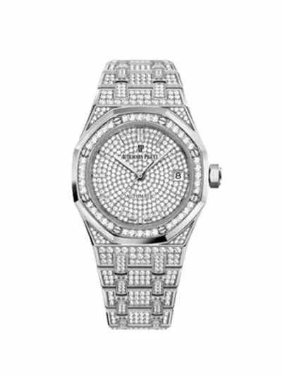 Audemars Piguet Royal Oak 15452BC.ZZ.1258BC.01 Diamond White Gold Watch