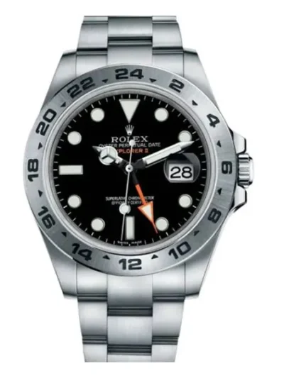 Rolex Explorer Ii 42Mm 216570 Stainless Steel Black Dial Men’S Watch