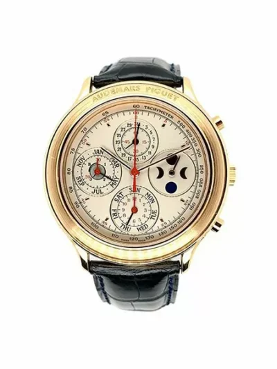 Audemars Piguet Jules Perpetual Calendar Chronograph 18K Rose Gold Watch