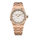 Audemars Piguet Royal Oak 15451OR.ZZ.1256OR.01.A White Index Dial 37mm 18K Rose Gold