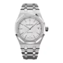Audemars Piguet Royal Oak 15450St.Oo.1256St.01 Stainless Steel 37Mm Silver Dial Unisex Watch