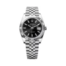 Rolex Datejust 41 Oyster Perpetual 126334-0018 White Gold 41mm Black Dial Men’s Watch