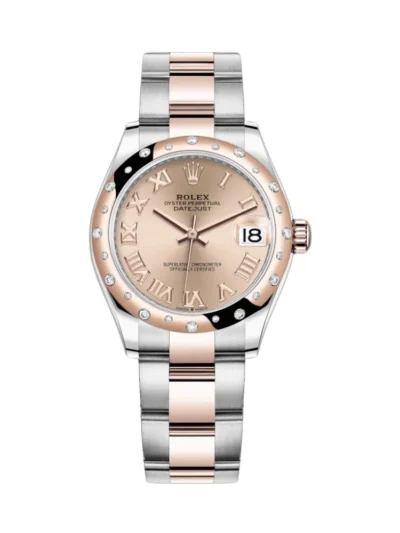 Rolex Datejust 278341Rbr-0005 31Mm Stainless Steel And Rose Gold
