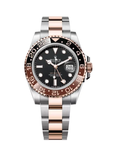 Rolex GMT Master II 126711CHNR-0002 Rootbeer 18kt Rose Gold Oyster Perpetual Date 40mm Black Dial