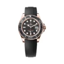 Rolex Yacht Master 126655-0002 40mm Everose Gold Black Dial Men’s Watch