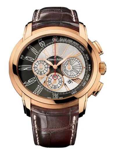 Audemars Piguet Millenary 26145OR.OO.D093CR.01 18Kt Rose Gold 47Mm Men’S Watch